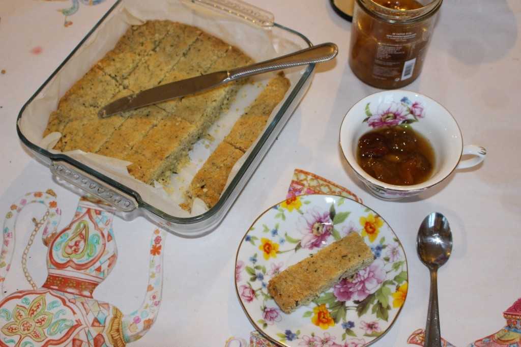 shortbread au thé